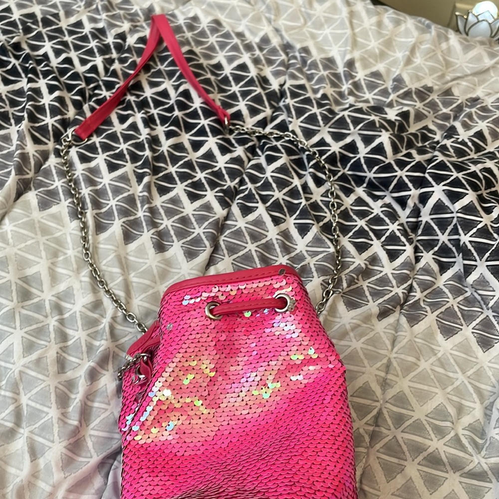 Pink sequins purse - Picture 3 of 3
